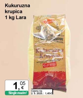 Kukuruzna krupica 1 kg Lara