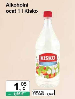 Alkoholni ocat 1 l Kisko