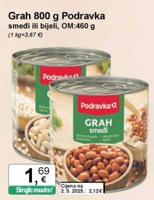 Grah 800 g Podravka
