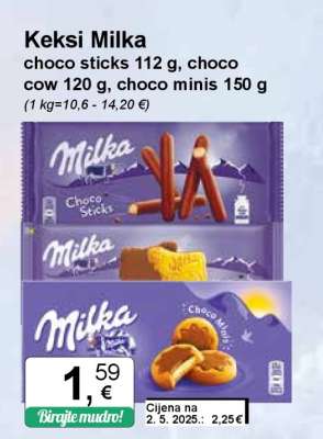 Keksi Milka