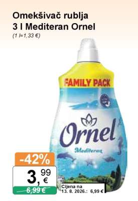 Omekšivač rublja 3 l Mediteran Ornel