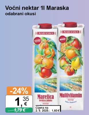 Voćni nektar 1l Maraska