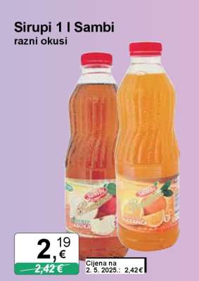 Sirupi 1 l Sambi