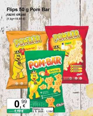 Flips 50 g Pom Bar