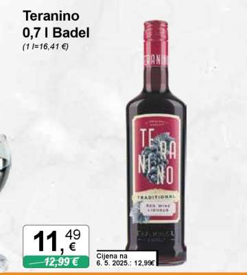 Teranino 0,7 l Badel