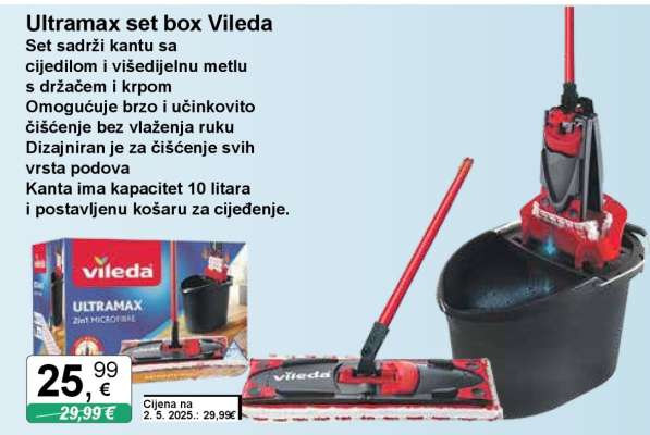 Ultramax set box Vileda