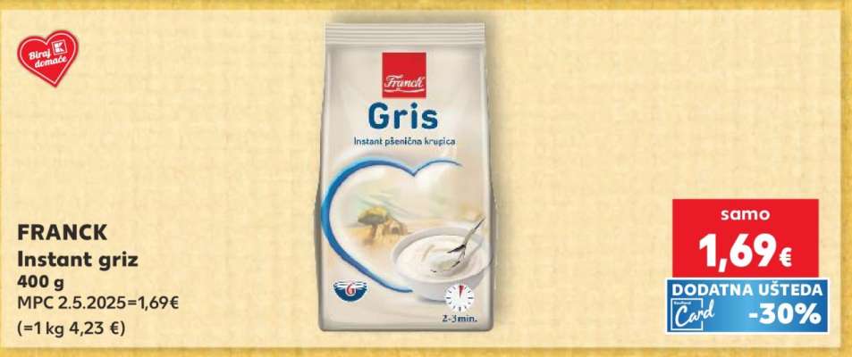 FRANCK Instant griz
