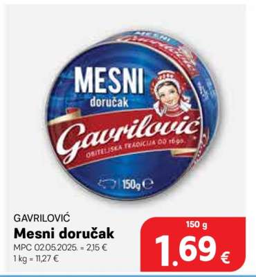 MESNI DORUČAK
