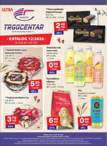 Trgocentar katalog - 24.08.2026. - 13.09.2026.