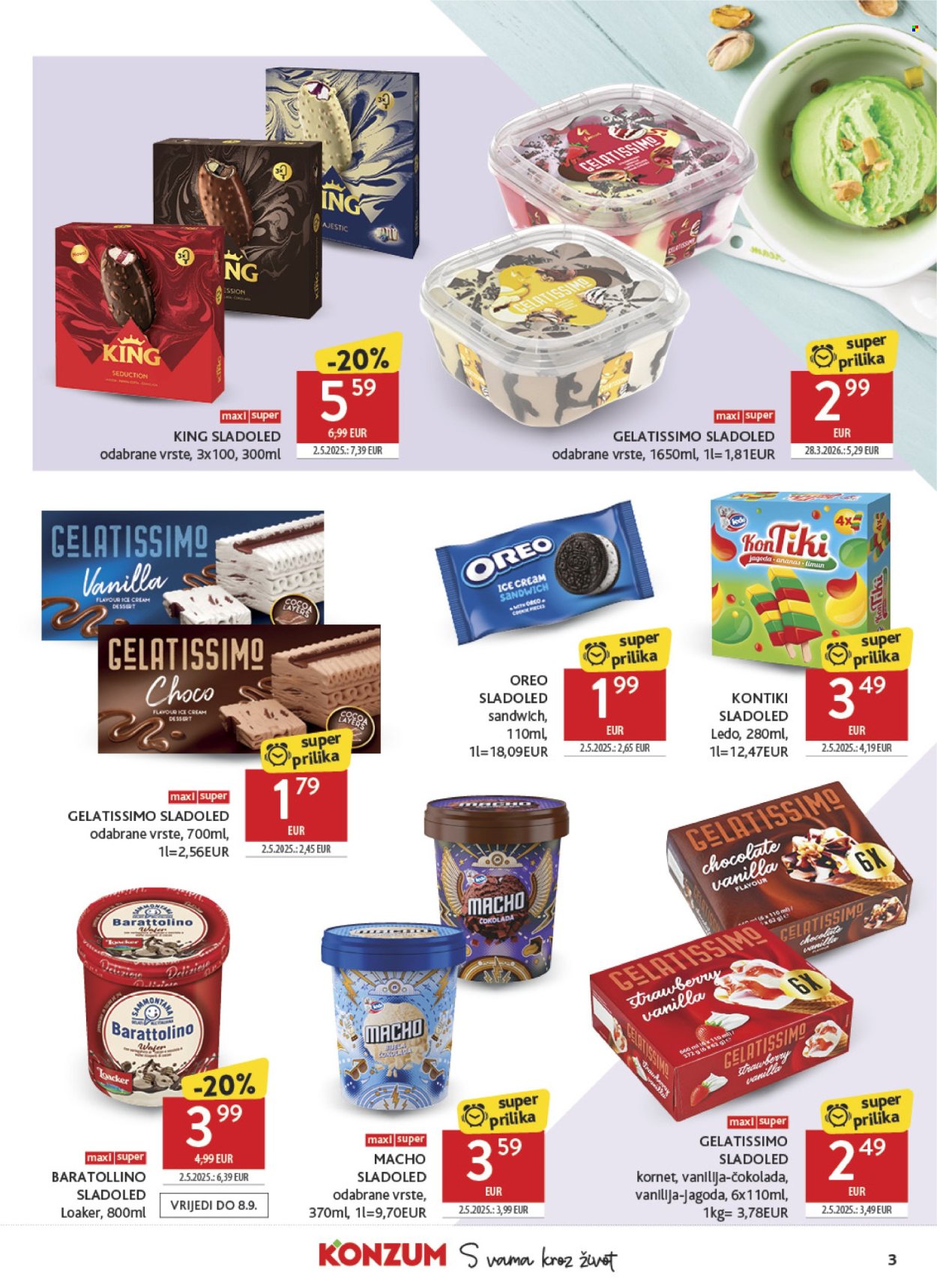 Konzum katalog - 26.08.2026. - 01.09.2026. Stranica 3