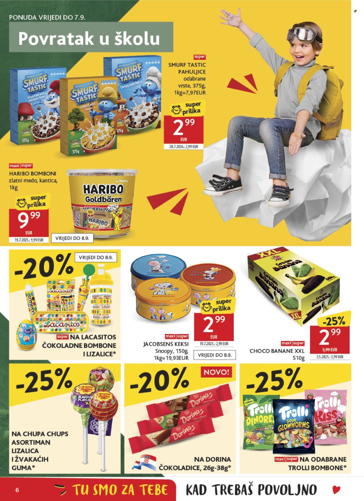 Leták Konzum - 26.8.2026 - 1.9.2026. Strana 6