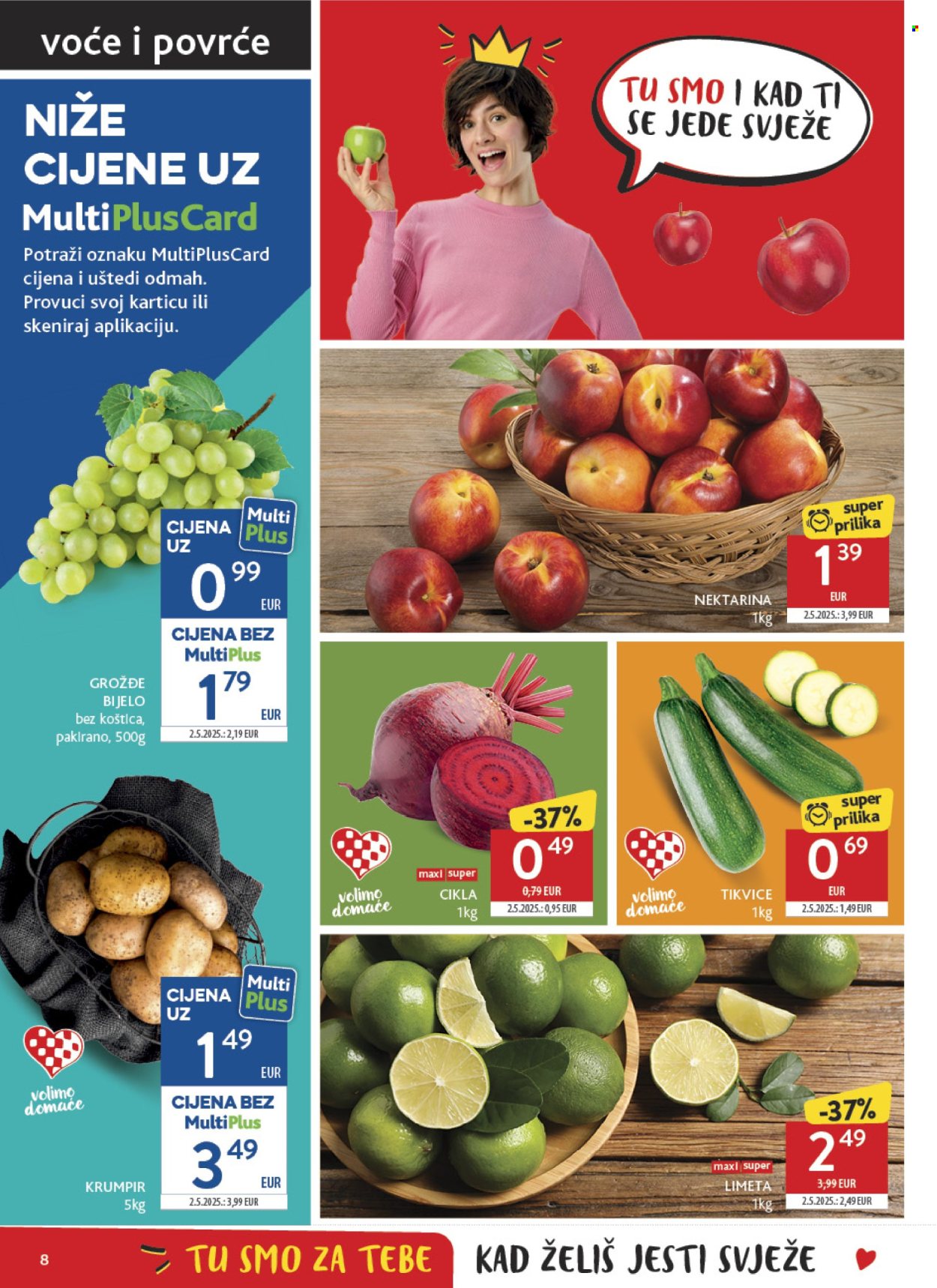 Leták Konzum - 26.8.2026 - 1.9.2026. Strana 8