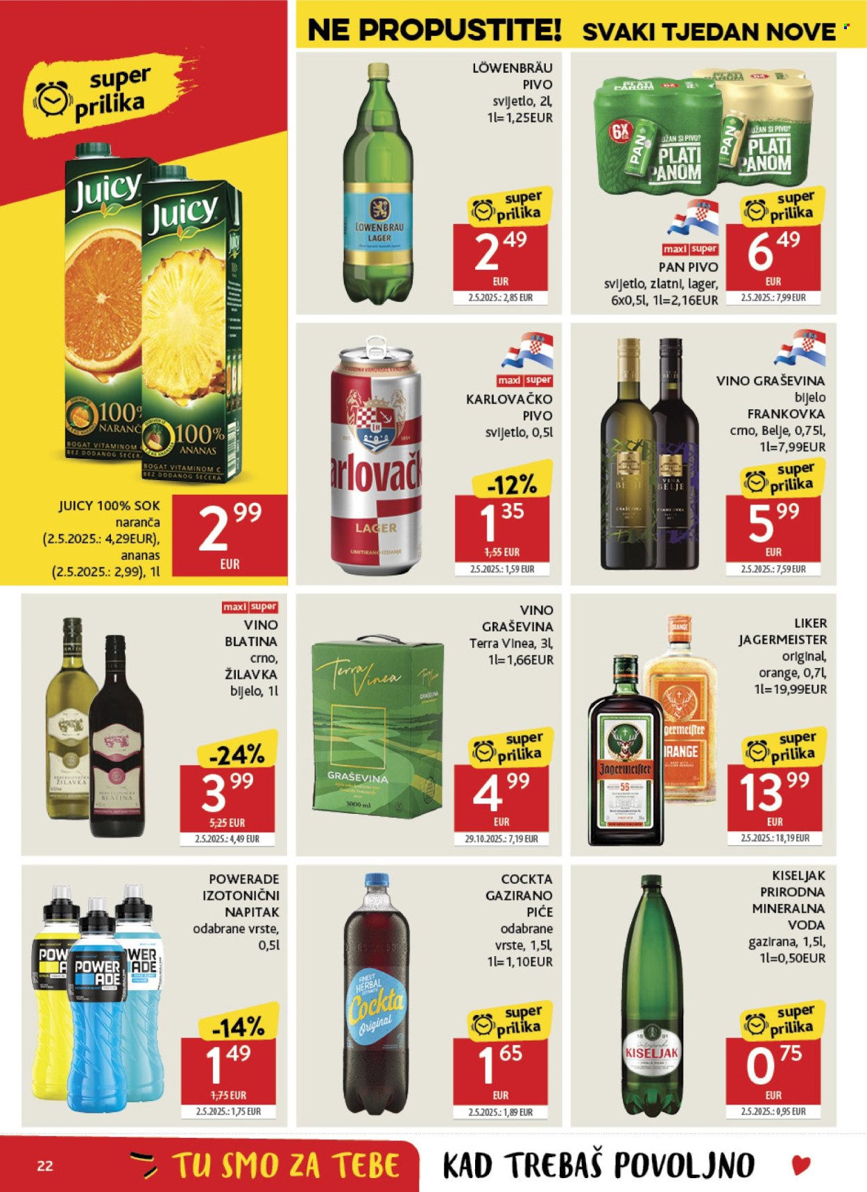 Leták Konzum - 26.8.2026 - 1.9.2026. Strana 22