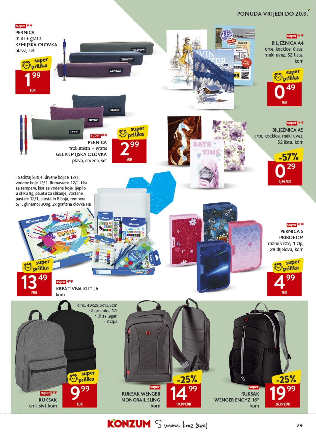 Konzum katalog - 26.08.2026. - 01.09.2026. Stranica 29