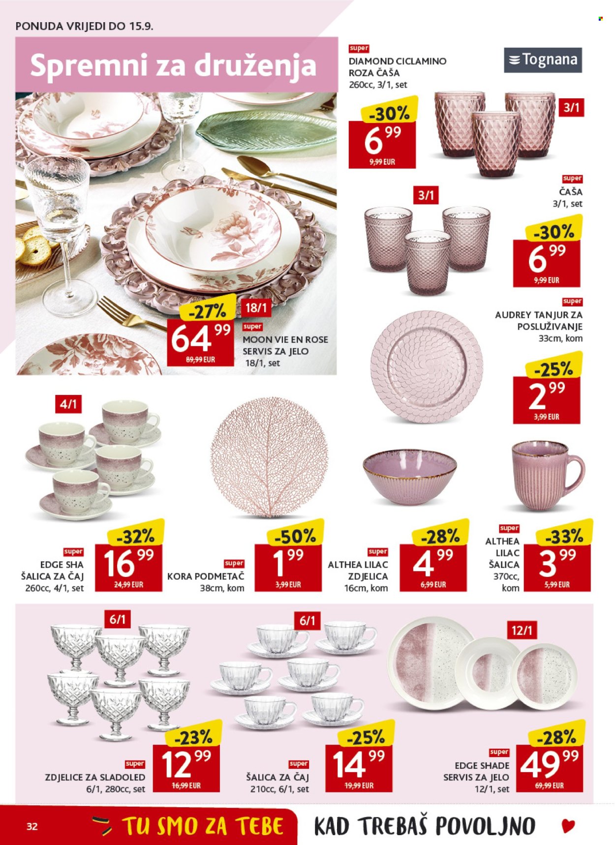 Leták Konzum - 26.8.2026 - 1.9.2026. Strana 32