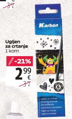 Ugljen za crtanje
