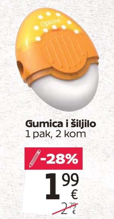 Gumica i šiljilo