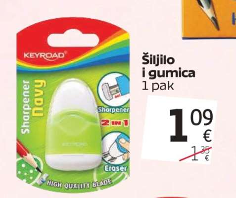 Šiljilo i gumica
