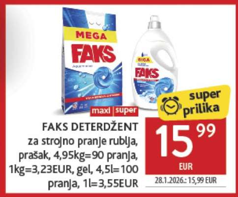 FAKS DETERDŽENT
