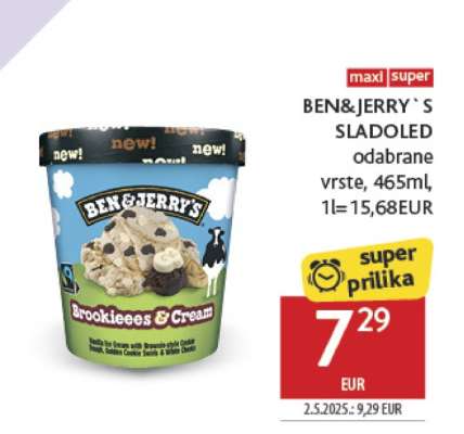 BEN&JERRY`S Sladoled