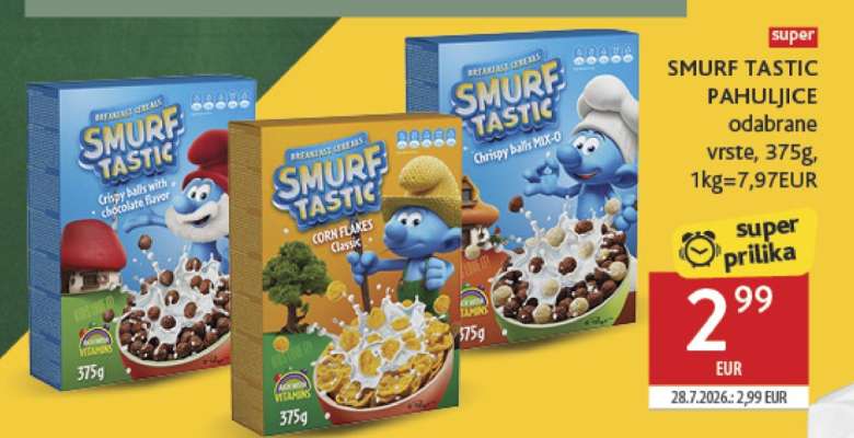 SMURF TASTIC PAHULJICE