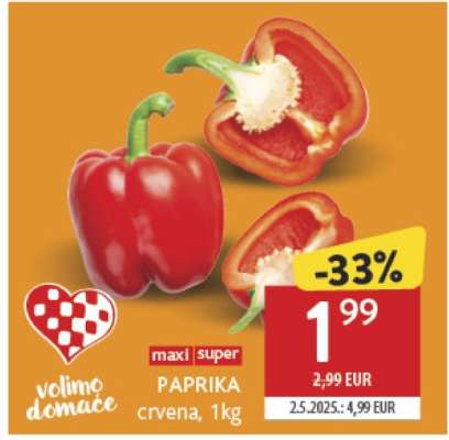 PAPRIKA CRVENA 1kg