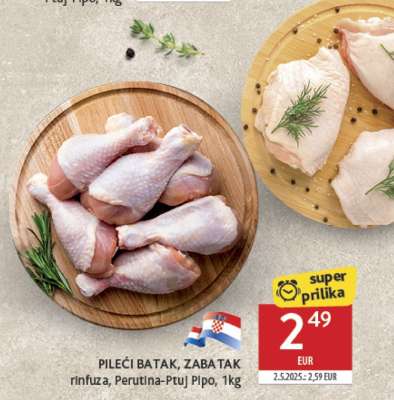 Pileći batak - zabatak*