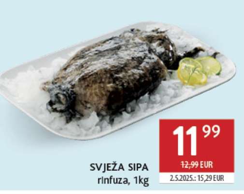 SVJEŽA SIPA rinfuza 1kg