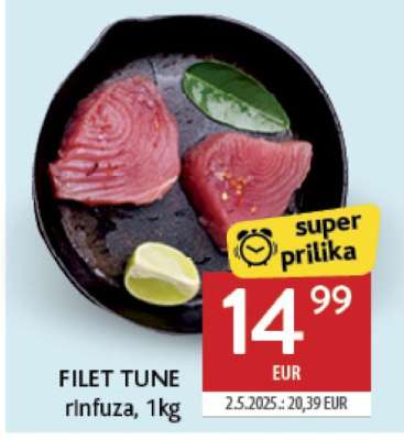 FILET TUNE rinfuza 1kg