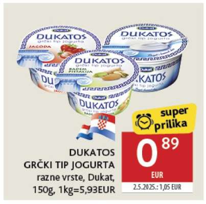 DUKATOS Grčki tip jogurta