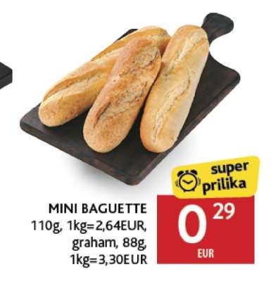 Mini baguette