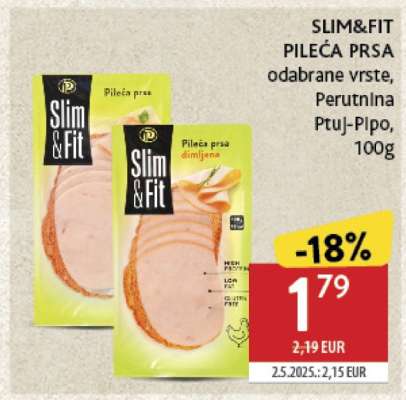 SLIM&FIT Pileća prsa