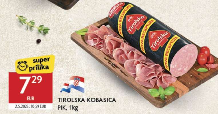 TIROLSKA KOBASICA PIK 1kg