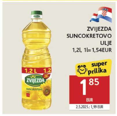 ZVIJEZDA SUNCOKRETOVO ULJE