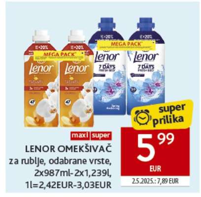 LENOR OMEKŠIVAČ