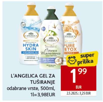 L'Angelica Gel za tuširanje