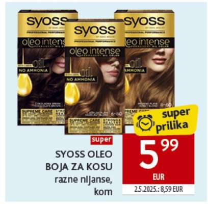 SYOSS OLEO Boja za kosu