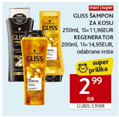 GLISS šampon za kosu