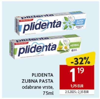 PLIDENTA Zubna pasta