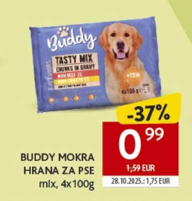 BUDDY MOKRA HRANA ZA PSE