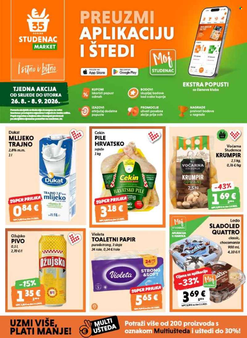 Studenac katalog - 26.08.2026. - 08.09.2026.