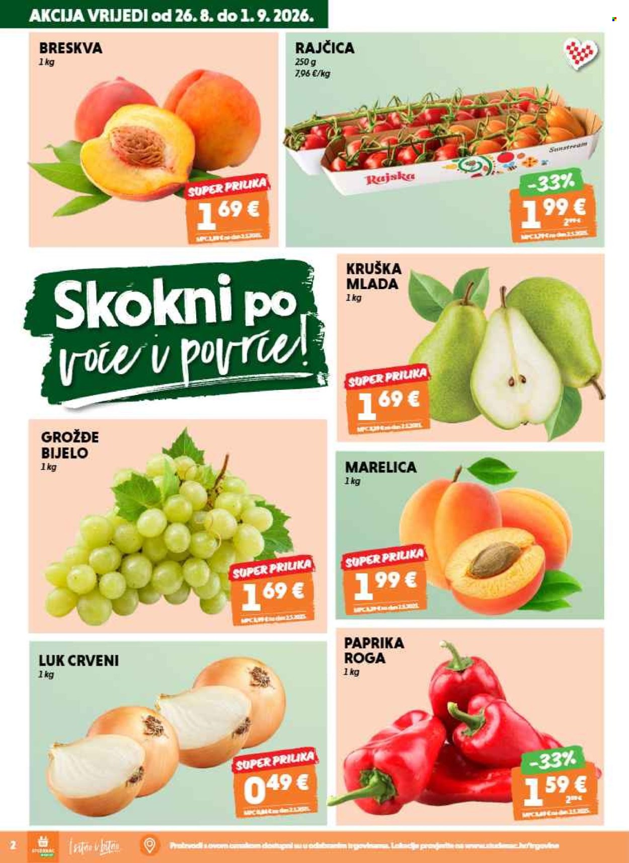 Leták Studenac - 26.8.2026 - 8.9.2026. Strana 2