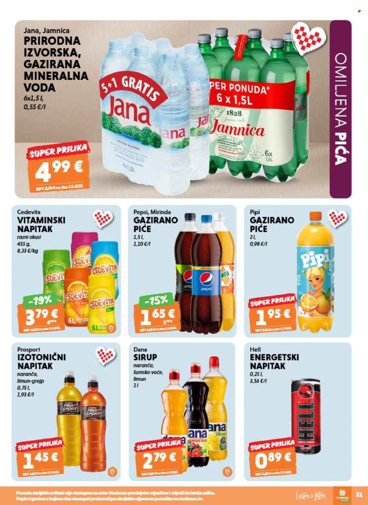 Leták Studenac - 26.8.2026 - 8.9.2026. Strana 31