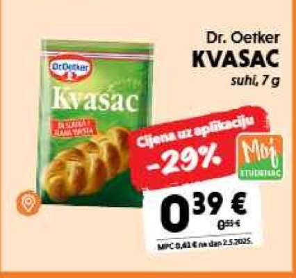 DR. OETKER KVASAC