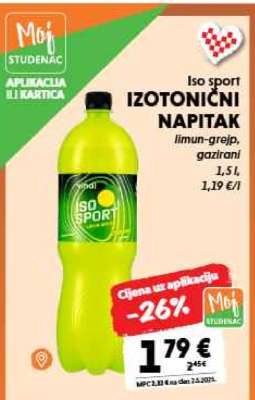 Iso sport IZOTONIČNI NAPITAK