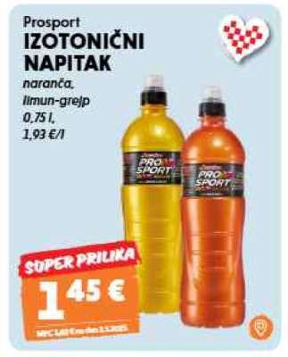 PROSPORT Izotonični napitak
