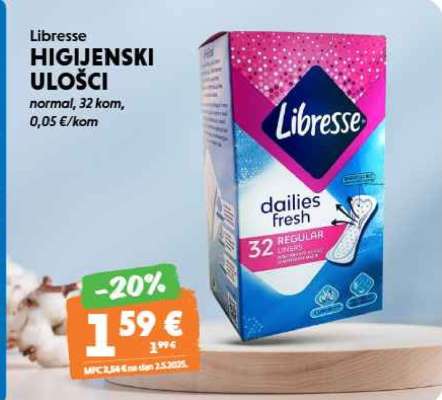 LIBRESSE HIGIJENSKI ULOŠCI