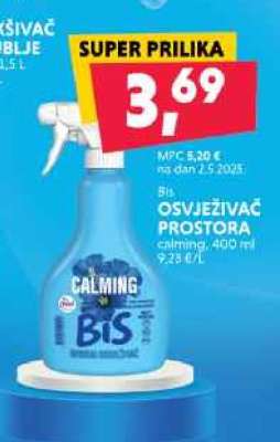 Bis OSVJEŽIVAČ PROSTORA calming