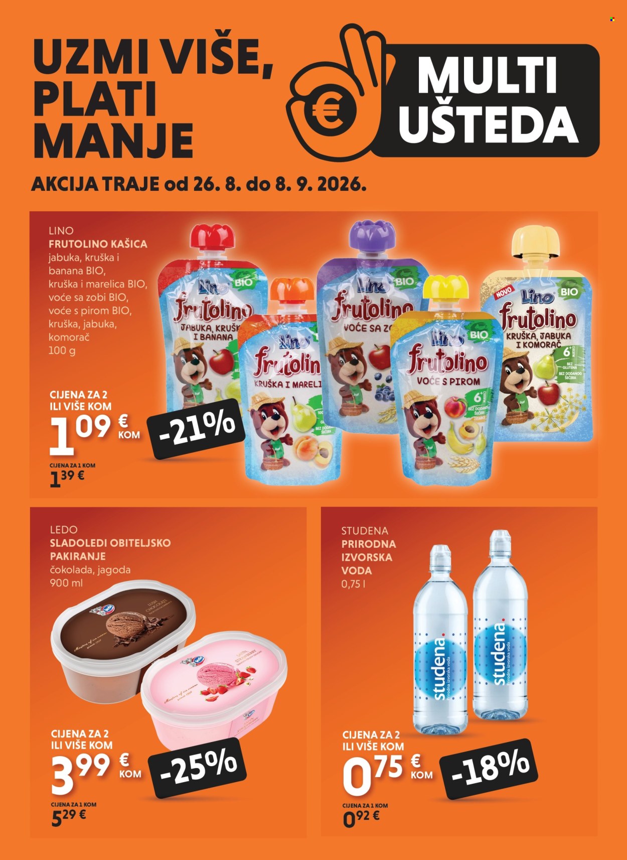 Studenac katalog - 26.08.2026. - 08.09.2026. Stranica 1