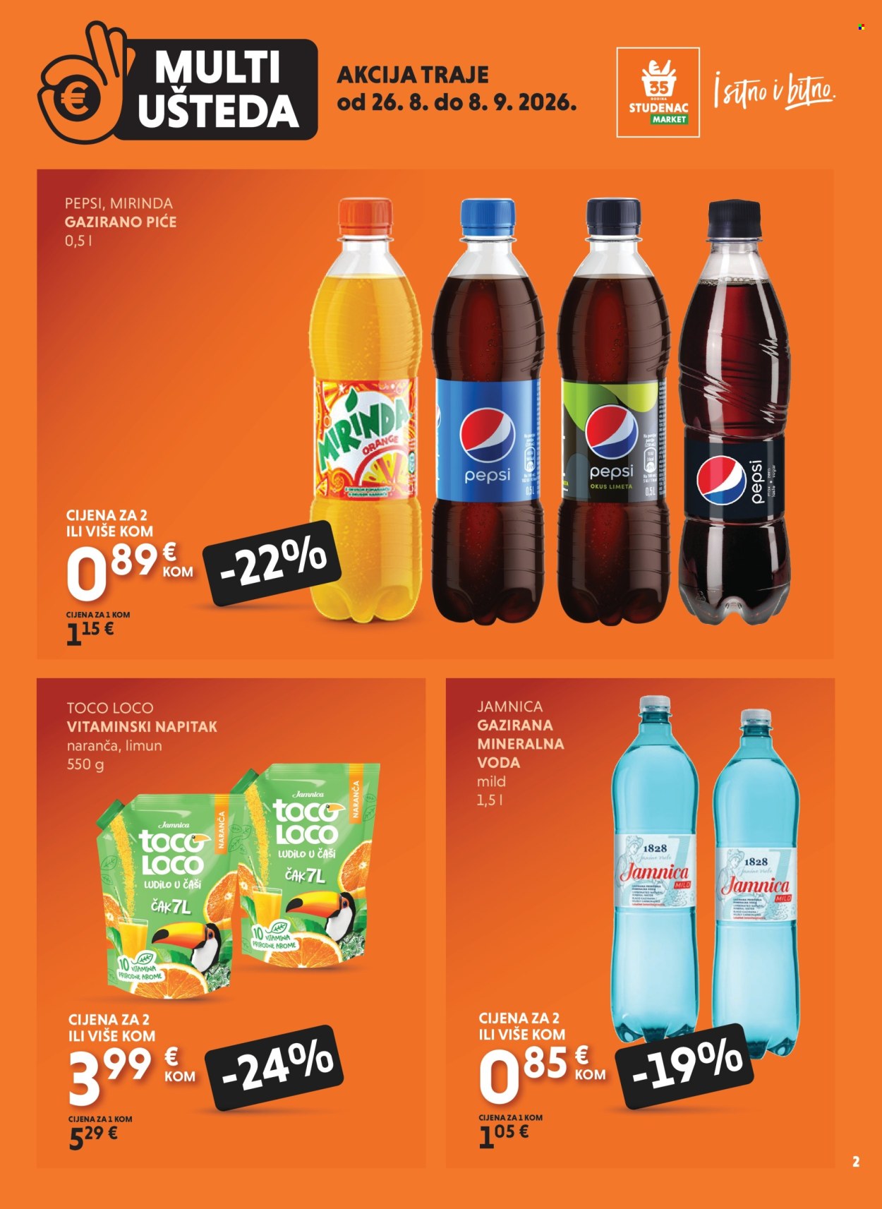 Studenac katalog - 26.08.2026. - 08.09.2026. Stranica 2